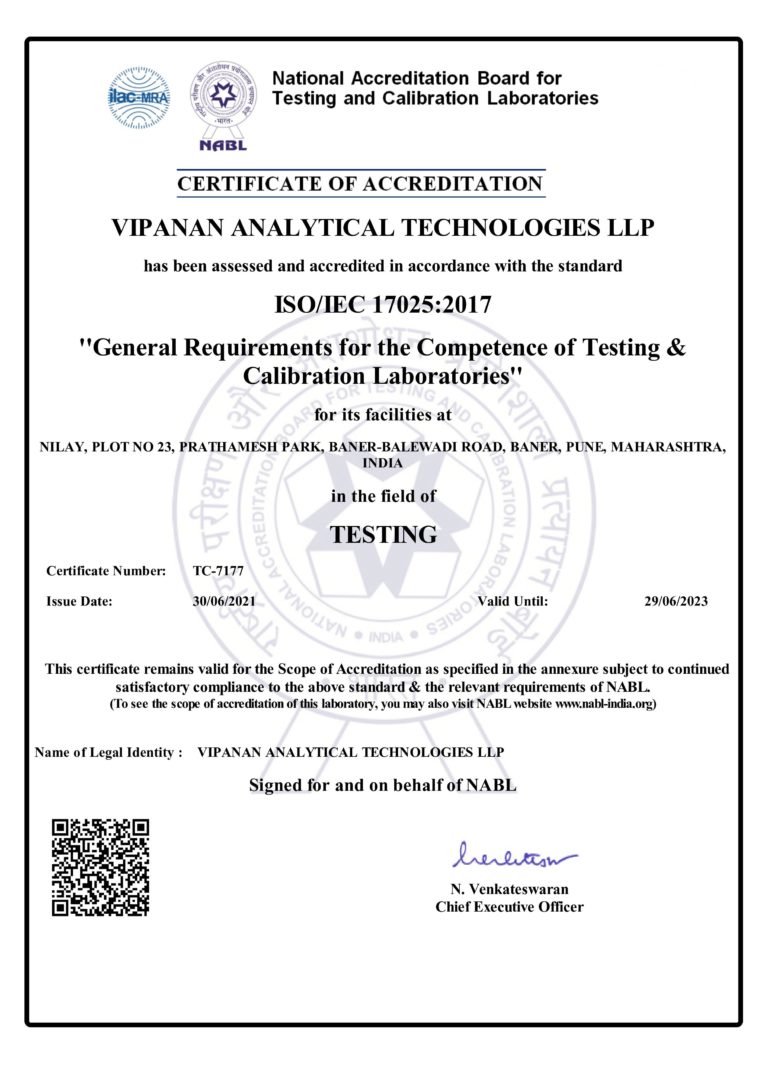 NABL Accredited lab Certification Pune, Maharashtra